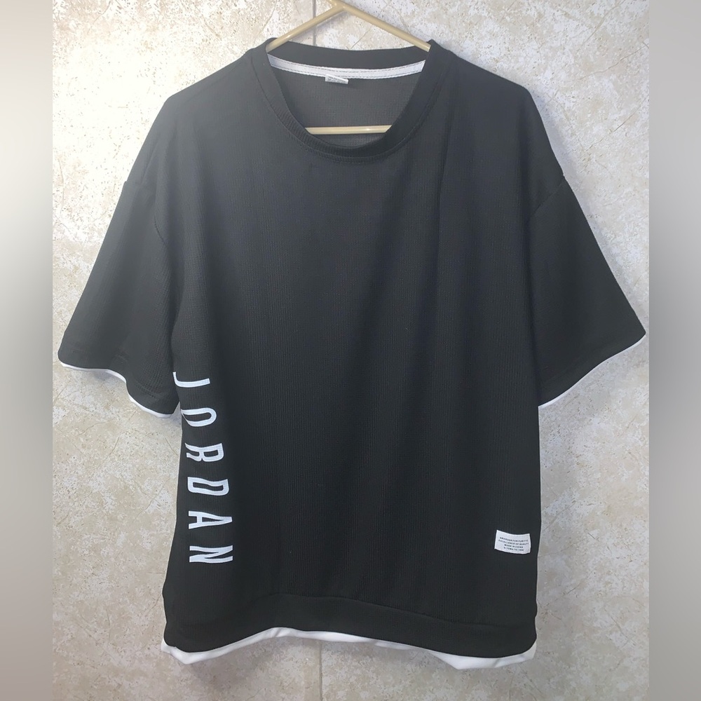 Jordan Black Short Sleeve Tee